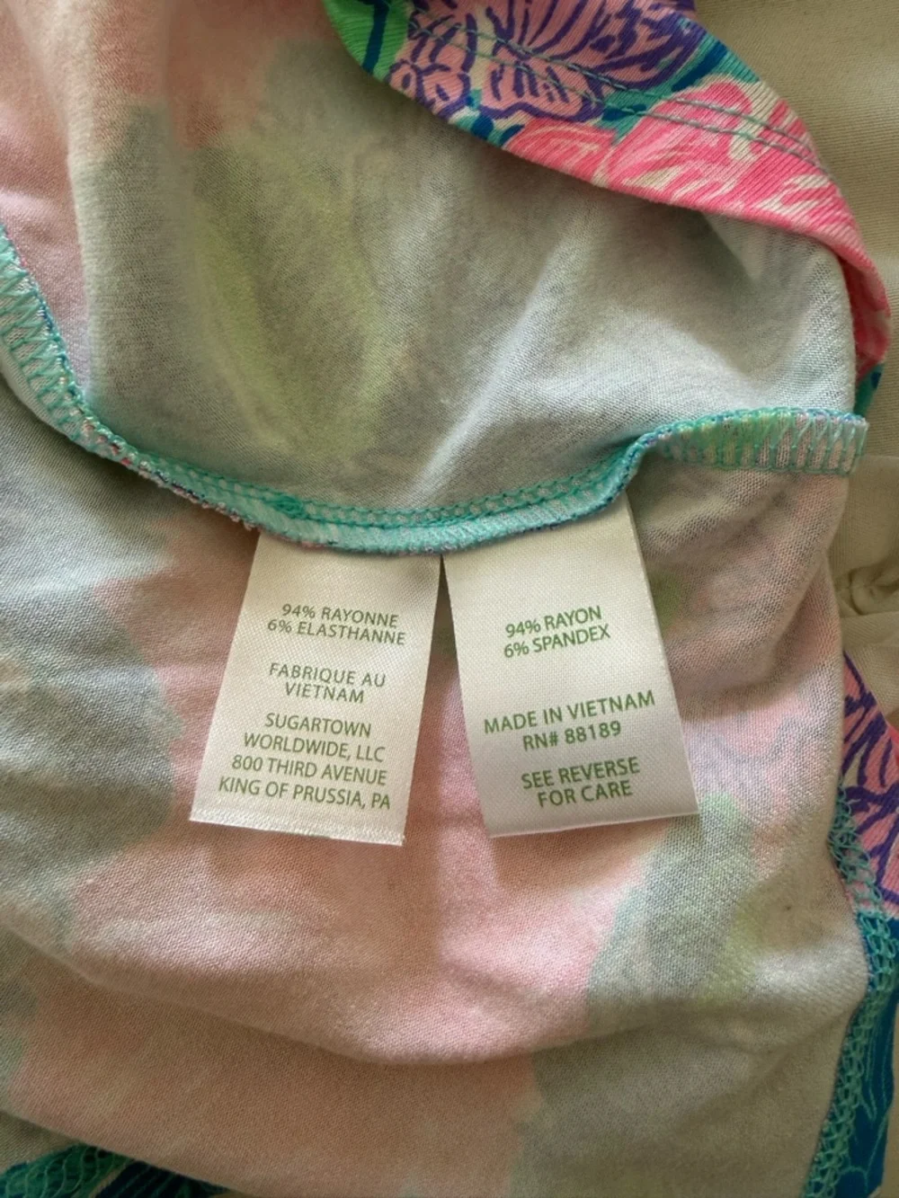 Lilly Pulitzer Floral Wrap Dress - Picture 5 of 5